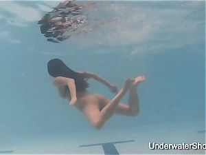 erotic underwater show of Natalia